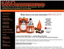 Tablet Screenshot of kanolabs.com